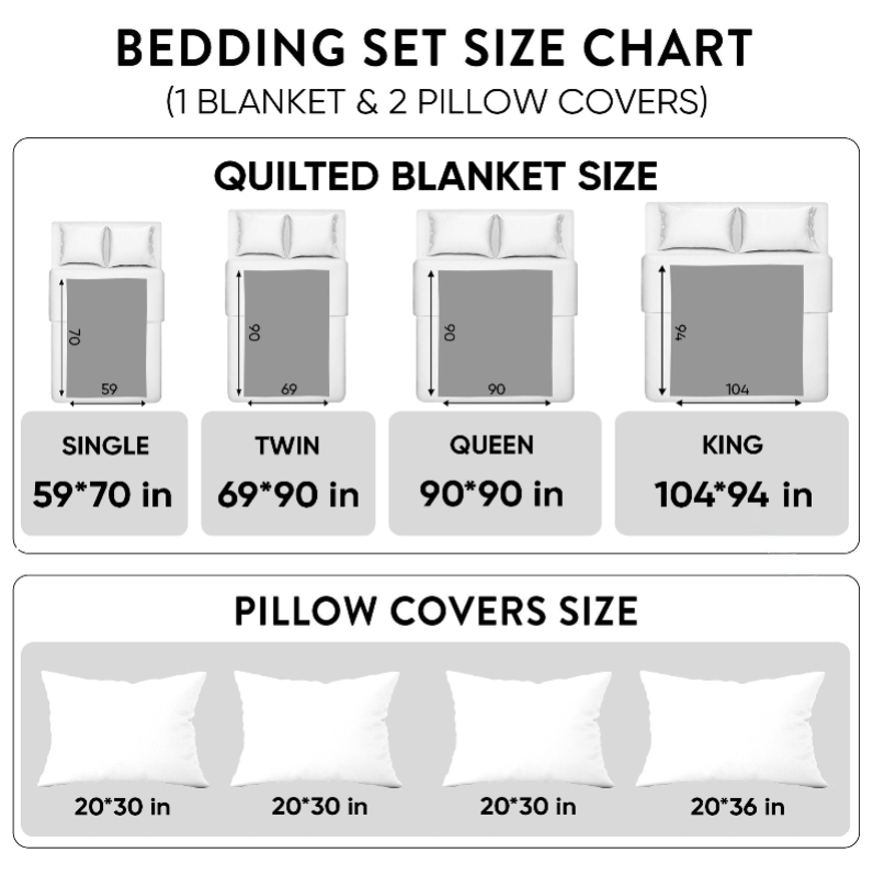 Ancient Watcher 3-Piece Quilted Bedding Set NCU0DV1857